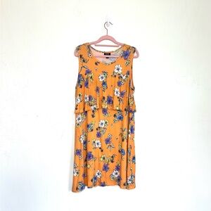 ⭐️ 3/$25 Women's Orange Summer Sun Dress